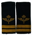 Gradbeteckning Rank Slides Löjtnant Flygvapnet