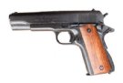 Colt M1911 trähandtag WW2 repro