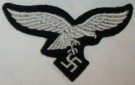 Feldmützenabzeichen Luftwaffe Panzer Göring original