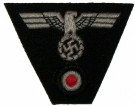 Feldmützenabzeichen M43 Panzer Trapez Schwarz