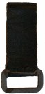 Koppelschlaufe Leder schwarz WW2 original