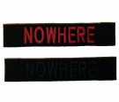 Punk Sex Pistols Strip Kardborre NOWHERE